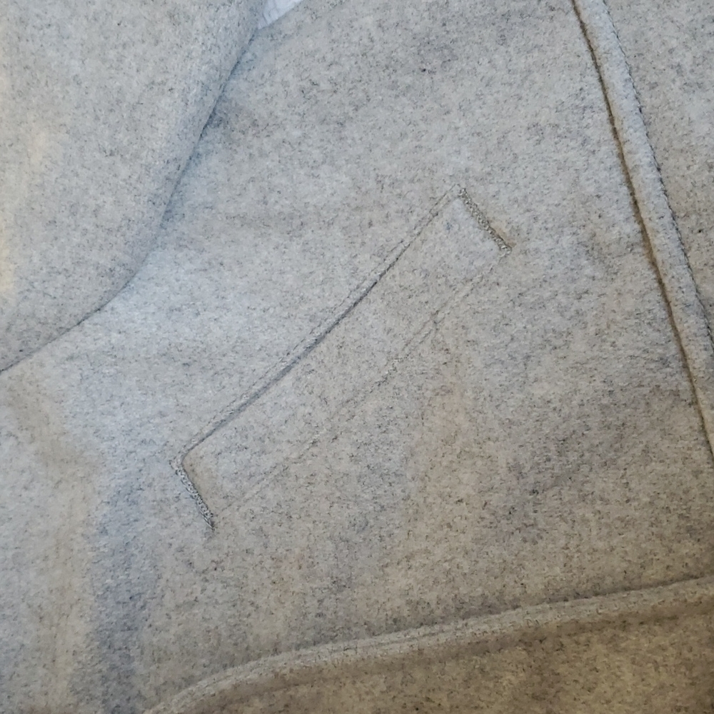 🆕️ GAP GIRLS GREY WOOL COAT 🤍 - Picture 4 of 10